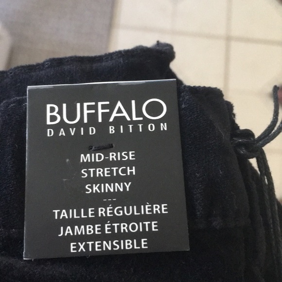 Buffalo David Bitton Black Corduroy Pants - Picture 7 of 7
